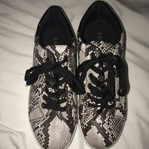 Bamboo Snake Skin Shoes